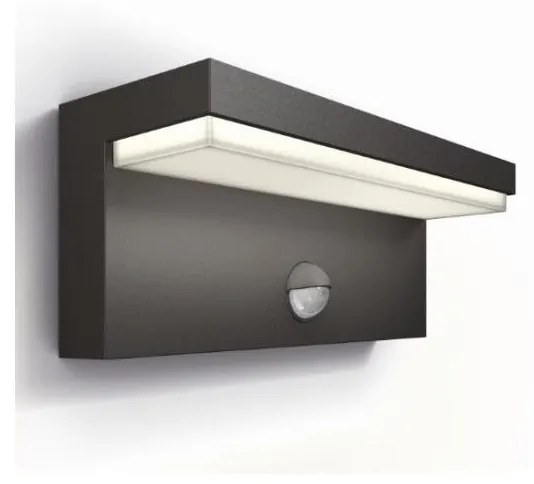 Philips - LED Kültéri fali lámpa érzékelővel BUSTAN LED/3,8W/230V IP44