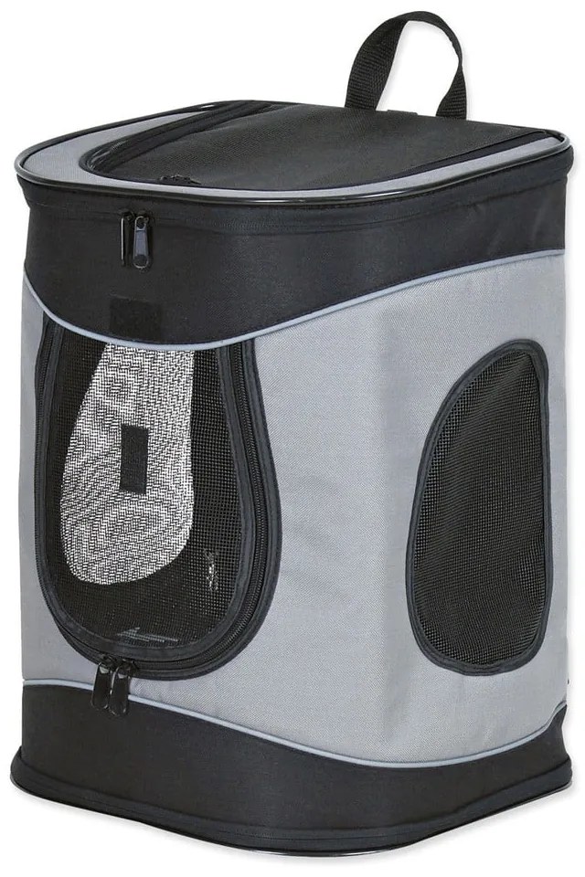 Szürke állathordozó hátizsák 30x34 cm Trixie Timon – Plaček Pet Products