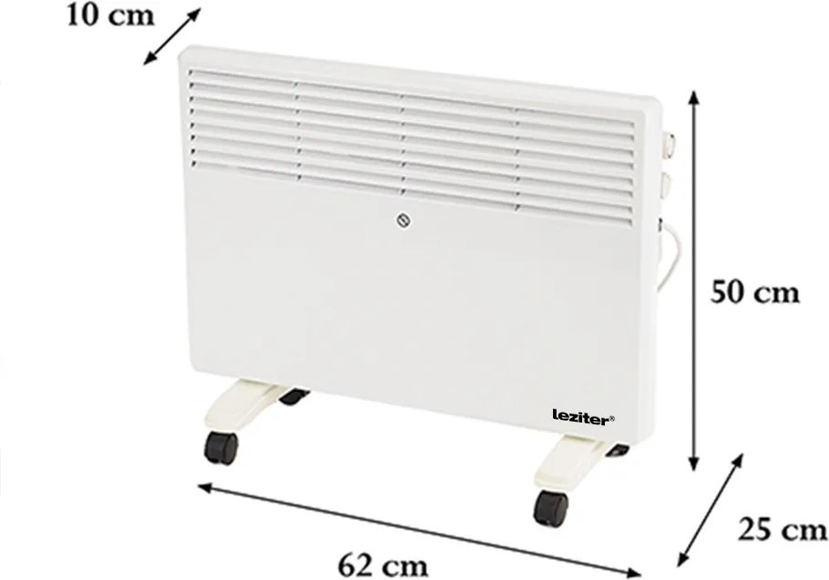 Asama elektromos fűtőtest 750W/1500W