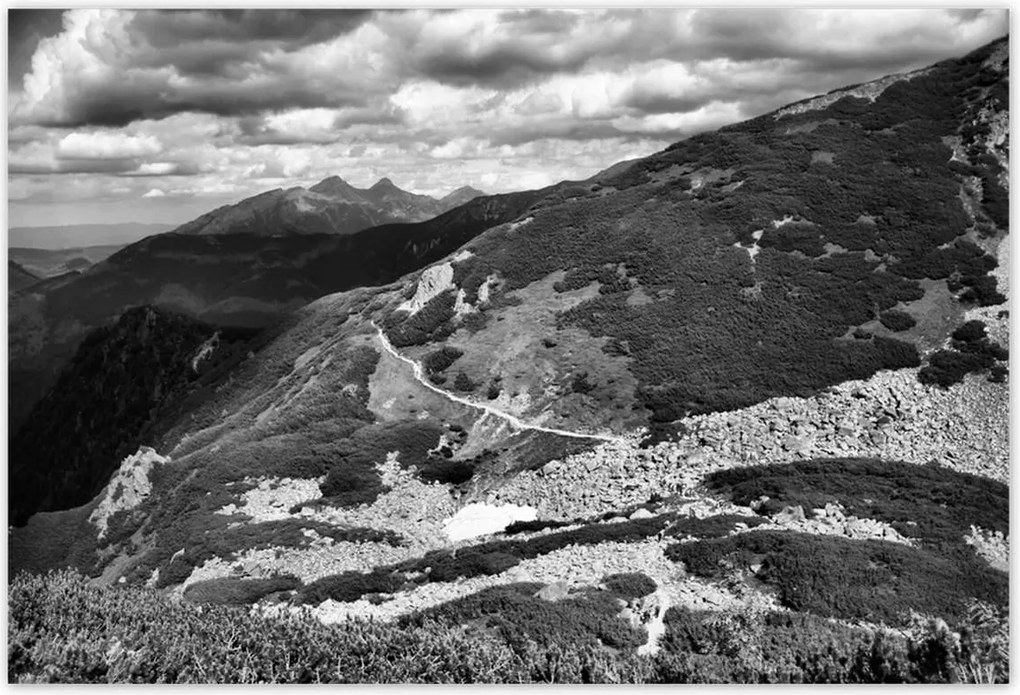 Poszterek 155x105 Tátra Lengyel hegyek Kilátás