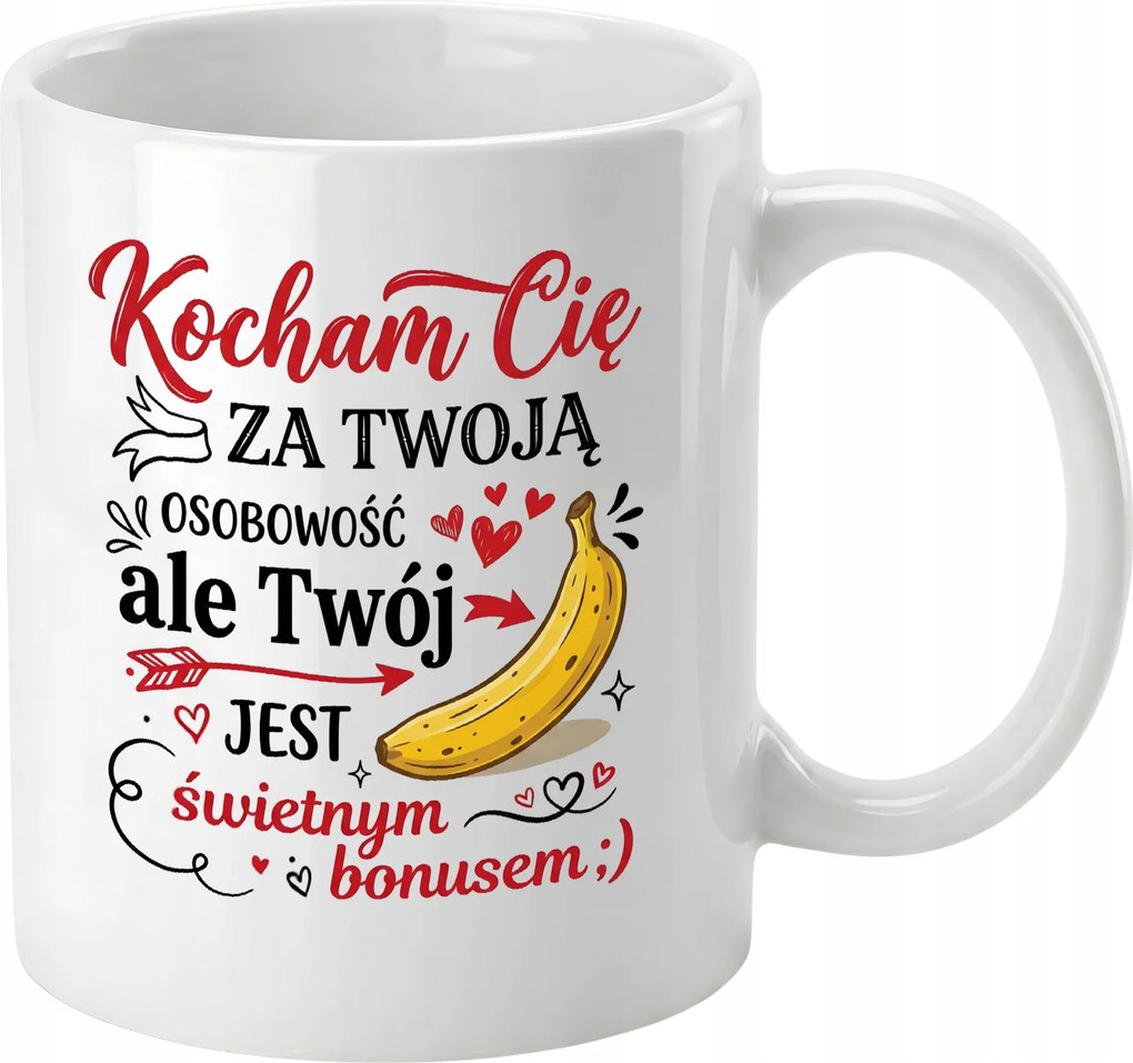 Bögre Szeretlek a személyiségedért Vicces ajándék Nőnapra