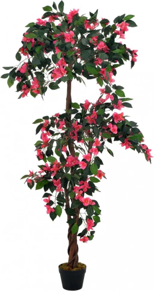 Rózsaszín, cserepes műrododendron 165 cm
