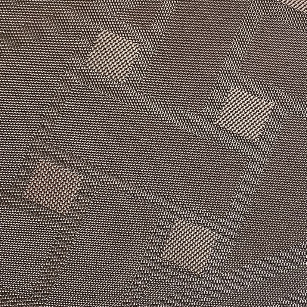 Tányér alátét deluxe Kendrick barna 35x45cm TiaHome