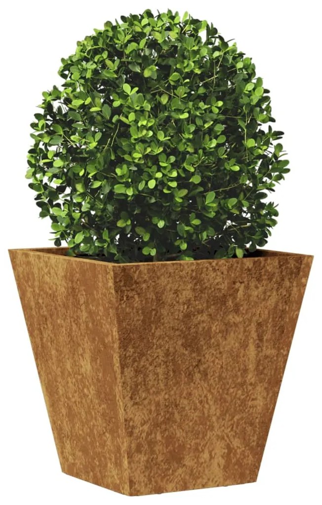 Kerti növénytartók 2 db 30x30x30 cm időjárásálló acélból