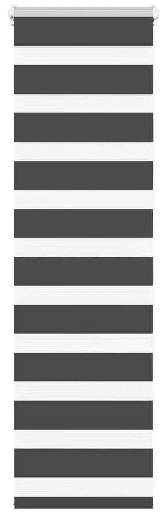 zebrafüggönnyel fekete szövetszélesség 35,9 cm poliészter