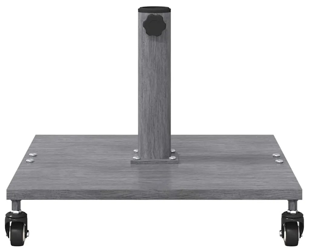 Kültéri Napernyő Tartók Sötét fa 45 x 45 x 31.5 cm Acél