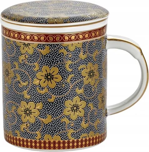Porcelán teásbögre szűrő fedél