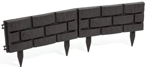 Kerti palánk, gyep szegély 2,2 m – barna