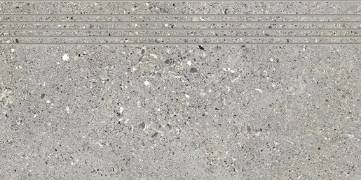 Fineza Breccia Lépcsőlap szürke 30x60 cm matt SCBRECCIA36GR