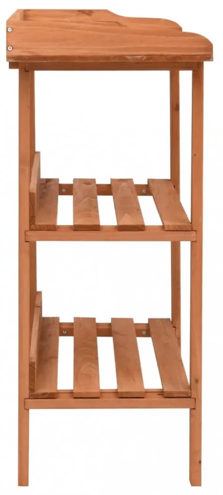 fenyőfa virágtartó állvány 76 x 37 x 89 cm
