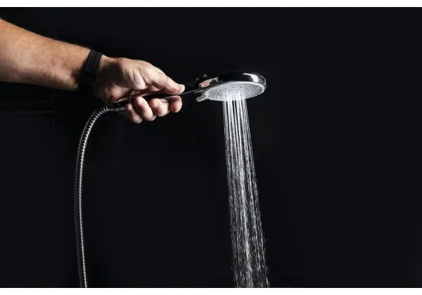 Sapho kézi zuhany, öblítő funkció, fényes króm kivitel