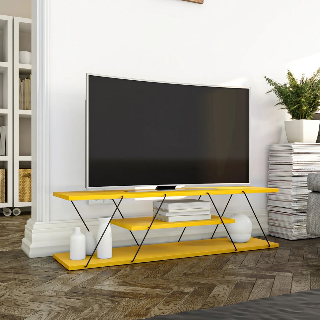 TV asztal/szekrény Cana (sárga). 1067230