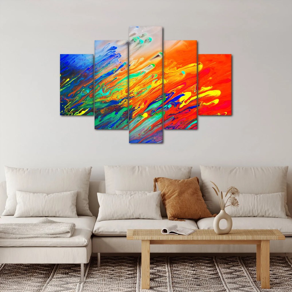 Kép - Színes absztrakció (150x105 cm)