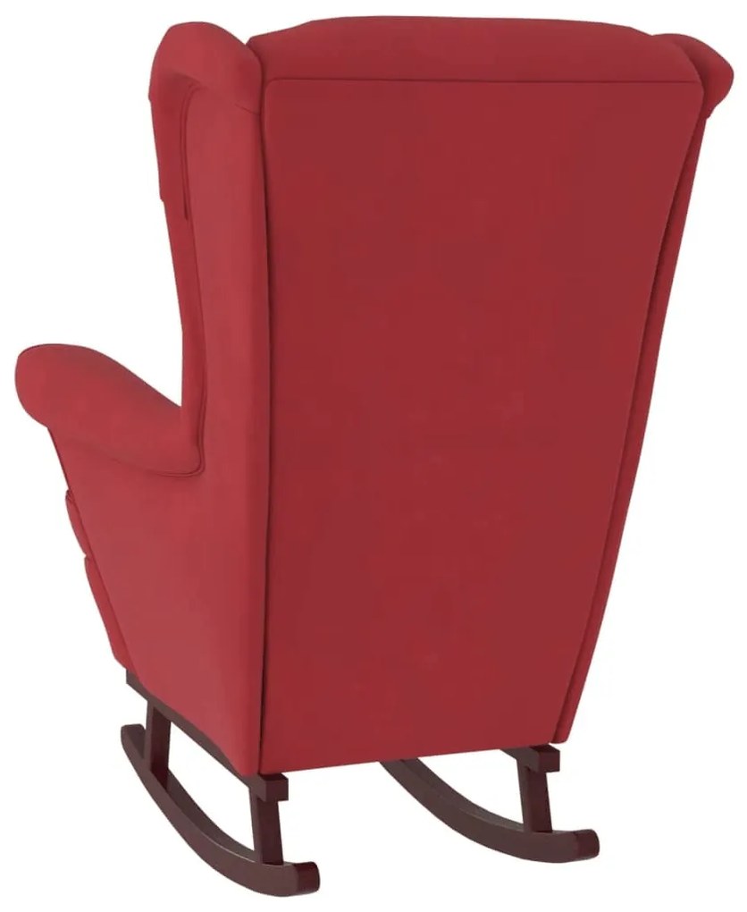 Borvörös Bársony és Tömörfa Hintaszék