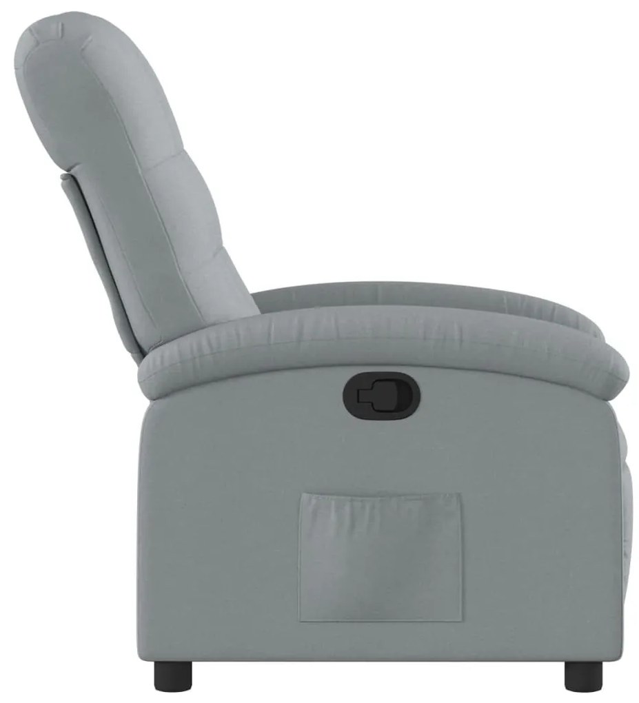 világosszürke szövet relaxfotel