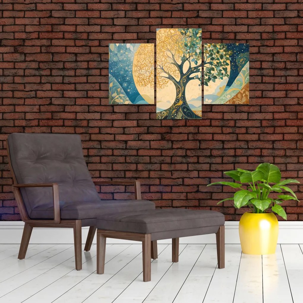 Kép – Életfa a holdban (90x60 cm)