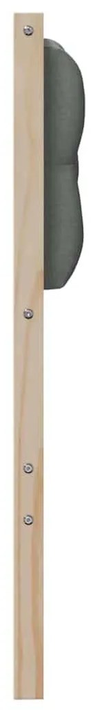 Fejtámla Egyéb barna és sötétszürke 90 cm Tömör fenyőfa