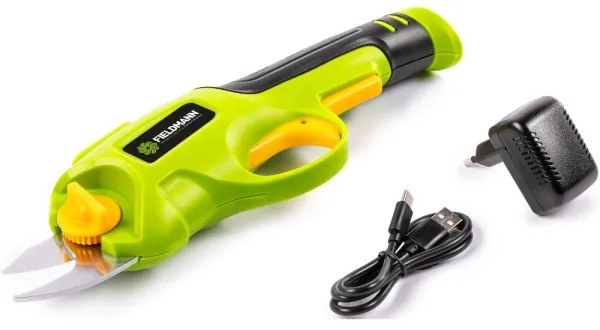 Fieldmann - Vezeték nélküli kerti metszőolló 1500 mAh