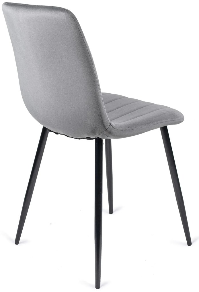 Szürke Bársony Étkezőszék IBIS