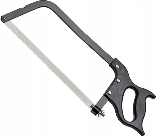 Csontvágó hentesfűrész, cserélhető rozsdamentes acél fűrészlap 35cm Landig