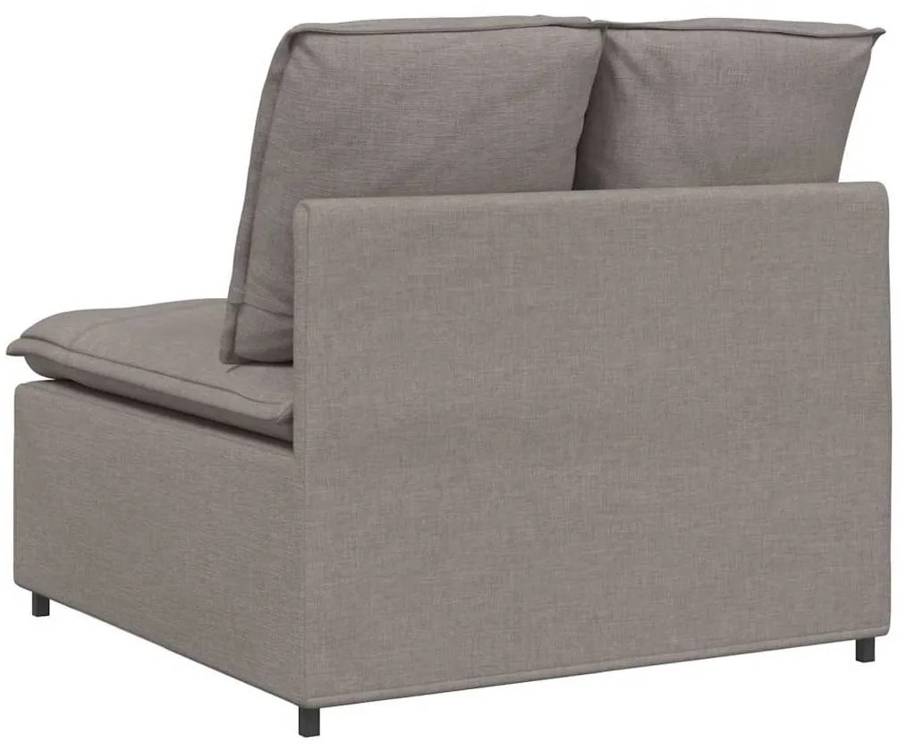 tópszínű moduláris kanapé középső modul párnákkal 100 cm