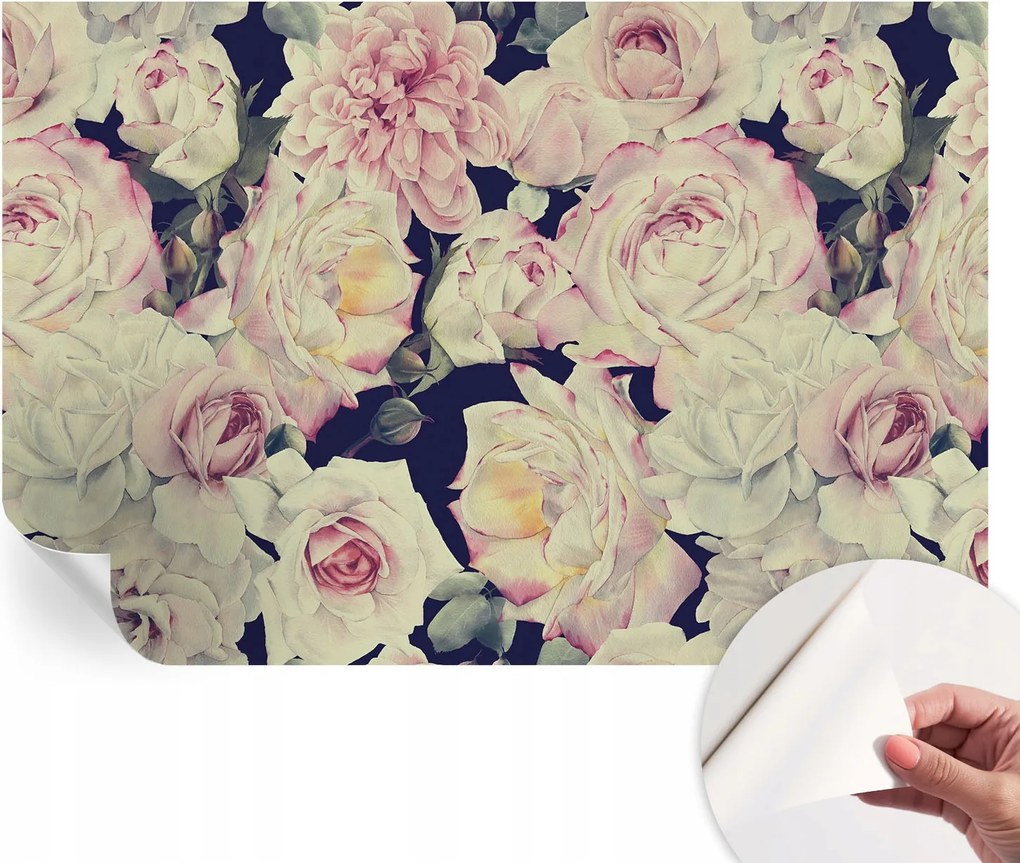 Fotótapéta Fali tapéta Hálószobába és Nappaliba Virágos csokor 104x70 cm