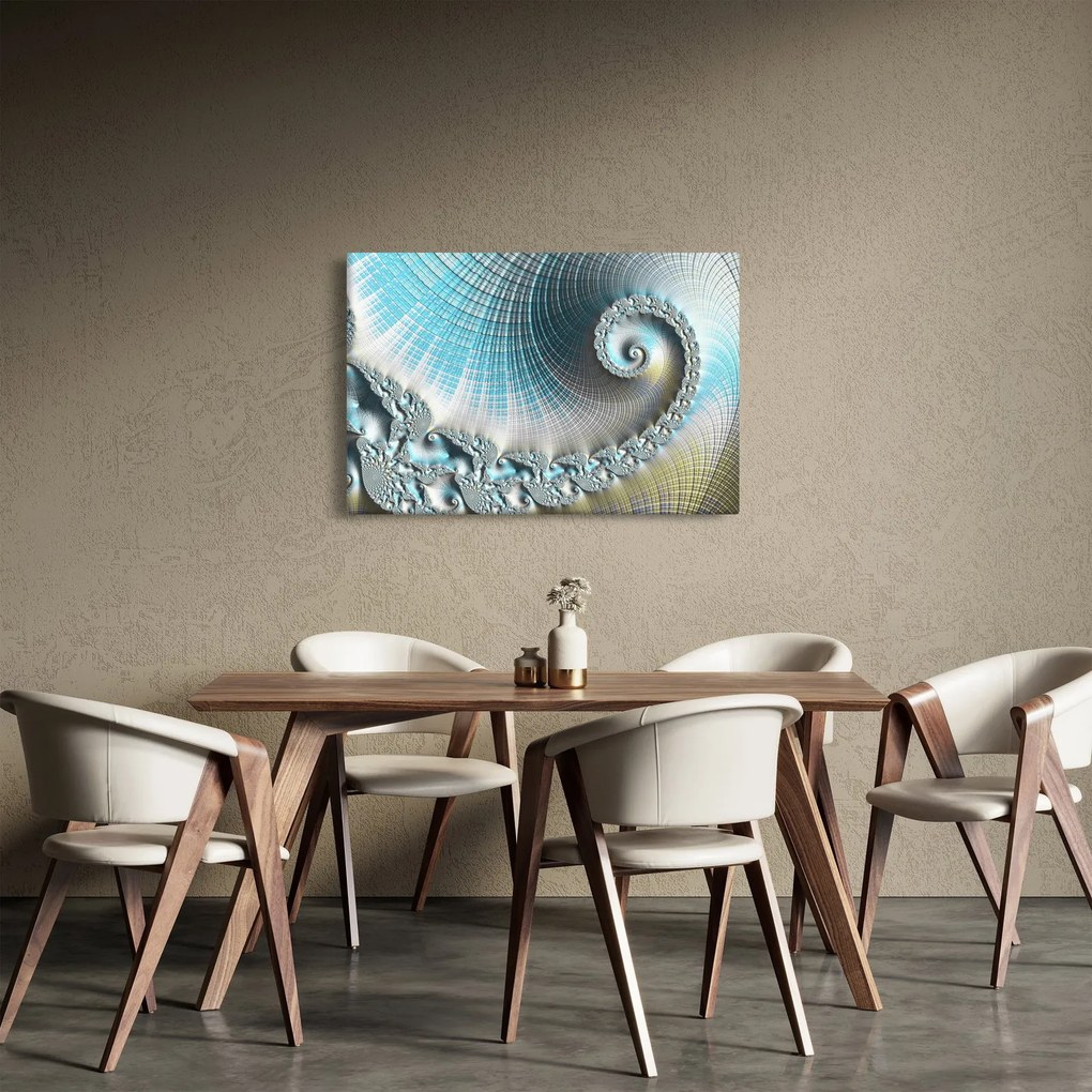 Egy texturált spirál képe (90x60 cm)