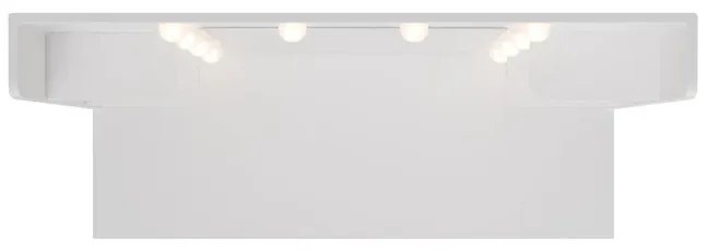 Juskys Malia toalettasztal LED világítással - fehér