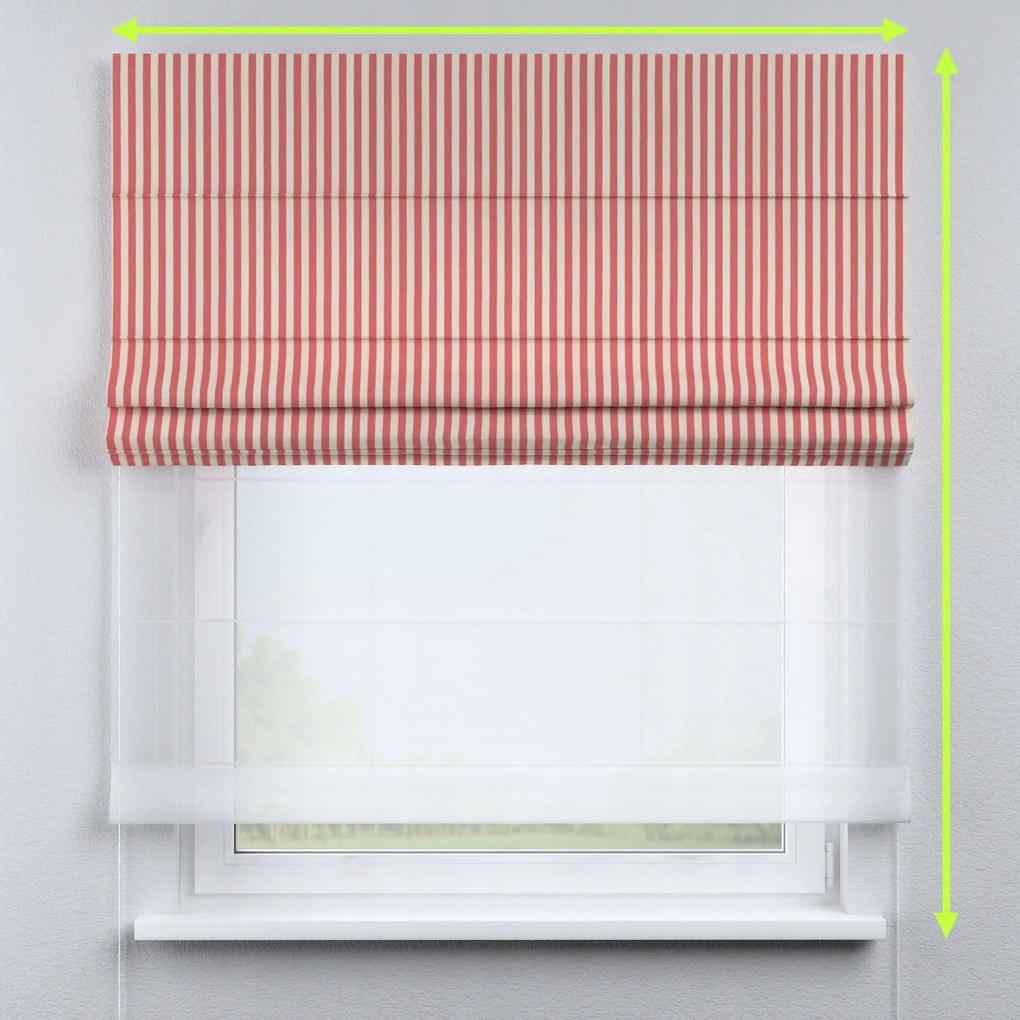 Kész római roló Duo 110x150cm piros