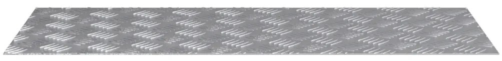 Alumínium Rácsos Lemezek 2 db Csúszásmentes 100x40 cm