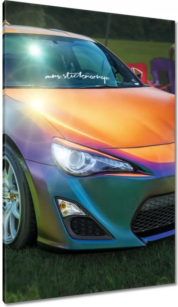 Vászonkép 80x120 Egyedi autó