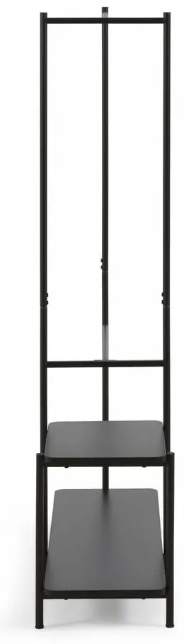 Galatia fekete fém előszoba bútor - Kave Home