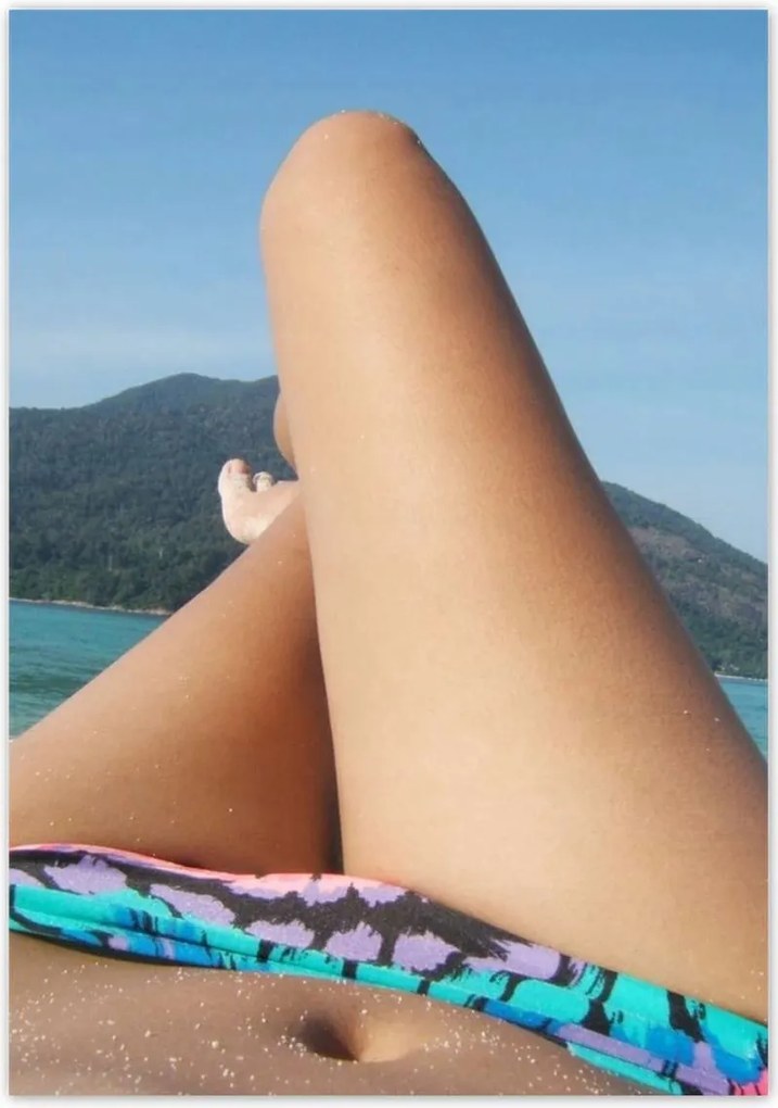 Poszterek 70x100 Strandolás bikiniben