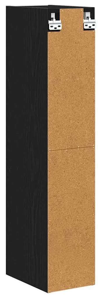 Függő szekrény Riga Fekete tölgy 20 x 29,5 x 100 cm Faanyag