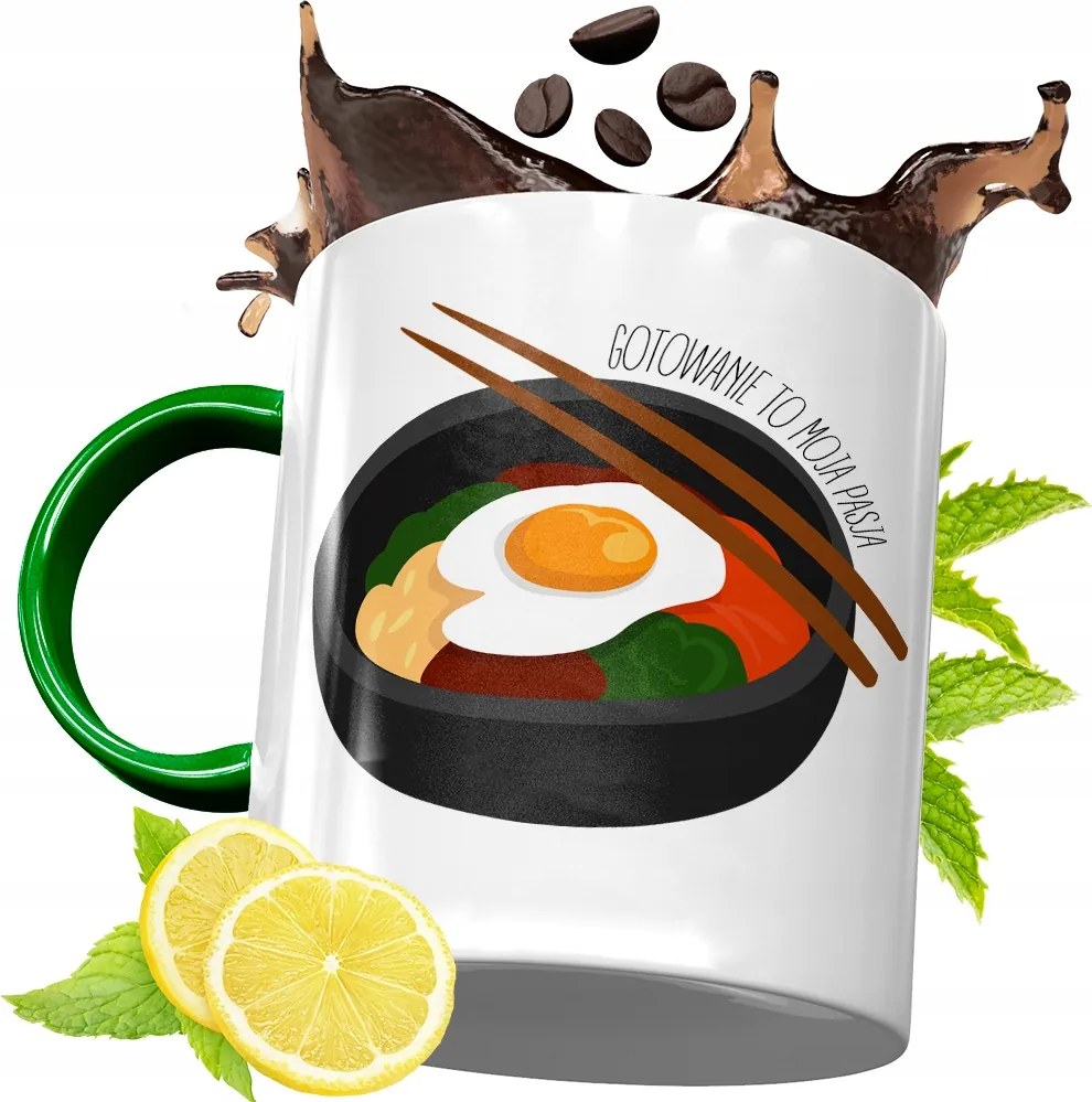 Zöld Bögre Szakácsnak Tökéletes Ajándék fényképes nyomtatással