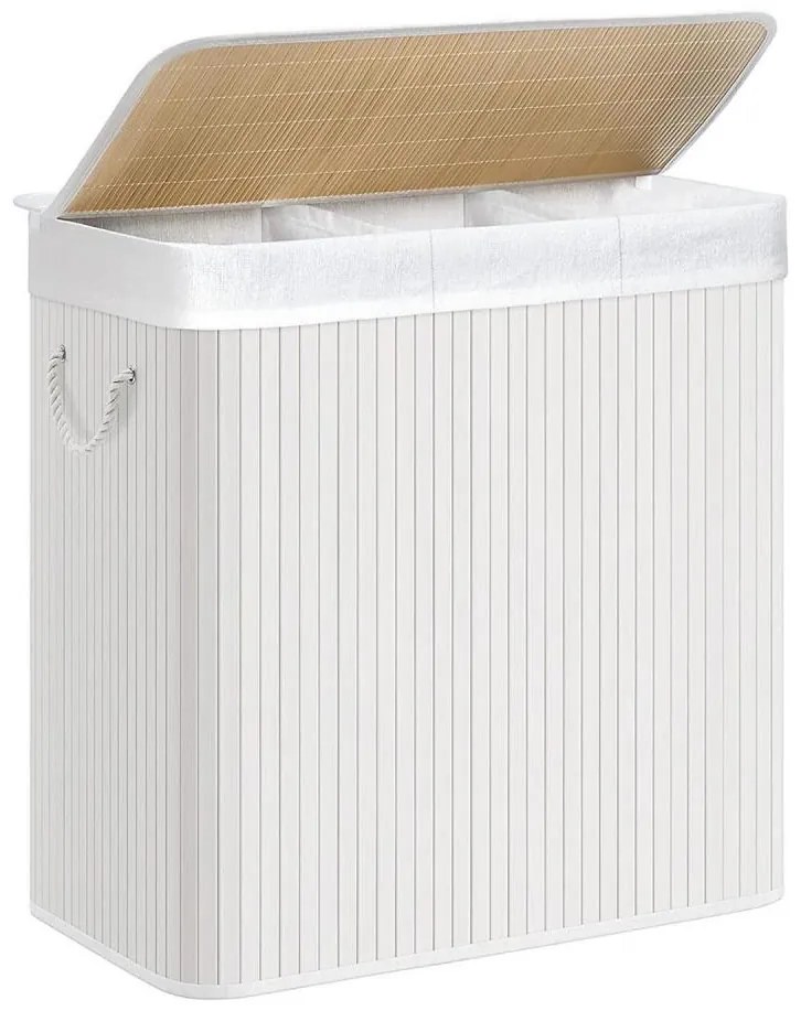 GUS fehér ruhakosár