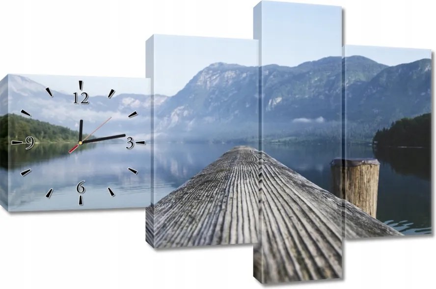 Faliórák 100x70 Hegyi kilátás