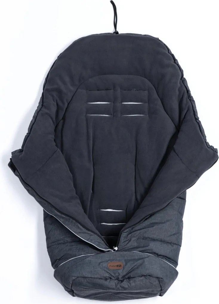 FreeON Nord univerzális babakocsi bundazsák 100x55 cm-es -Grey