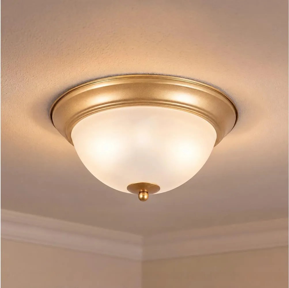 BRILAGI - FRESCO mennyezeti lámpa 2xE27/40W/230V, átm. 28 cm, arany
