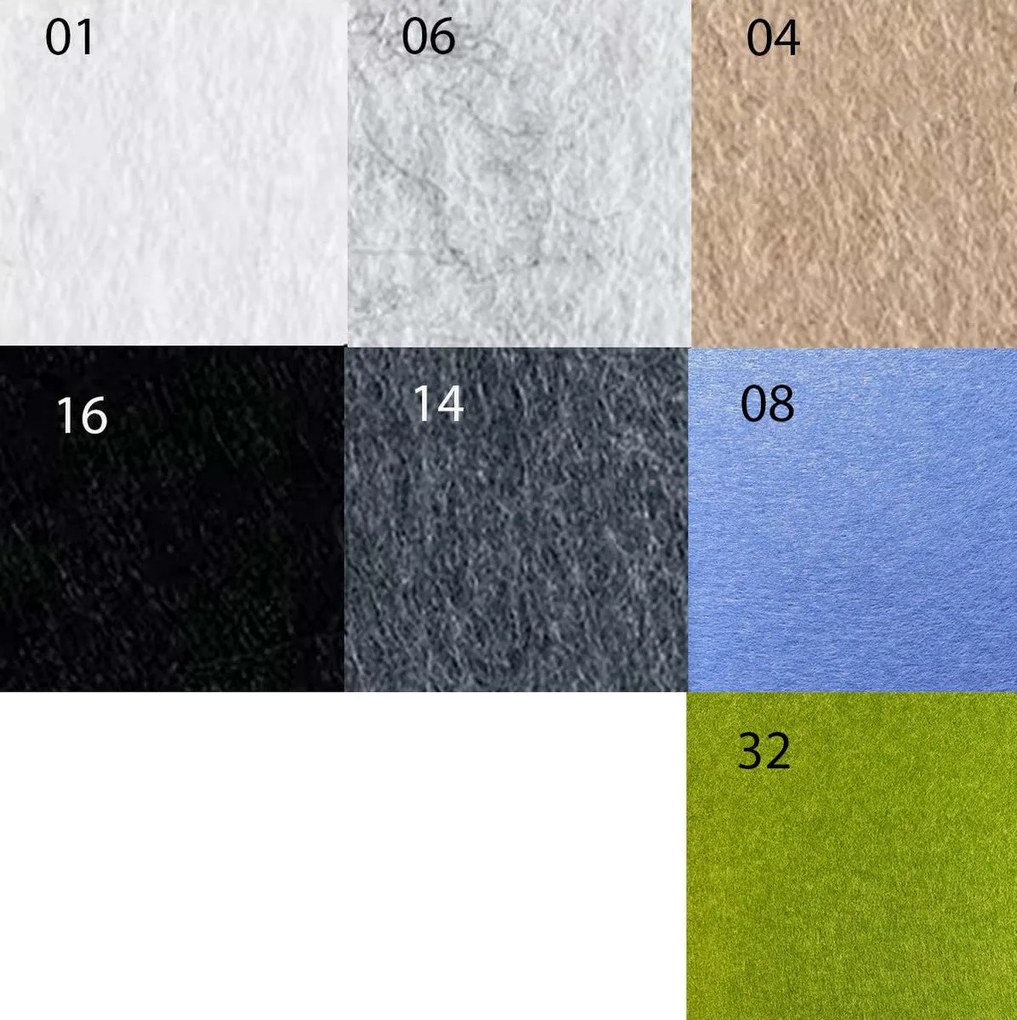 Bilnora extra sűrű kör alakú akusztikai mennyezeti panel Ø80x1,2cm - 06 világosszürke , Ø120x1,2cm mennyezeti panel