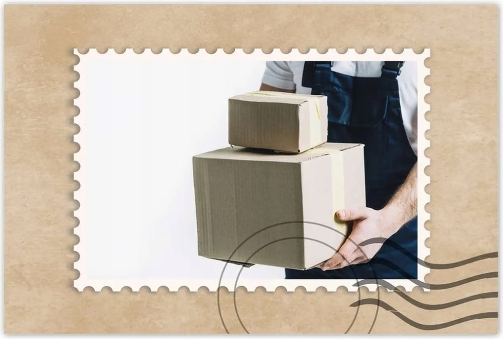 Poszterek 90x60 Futár csomagokkal