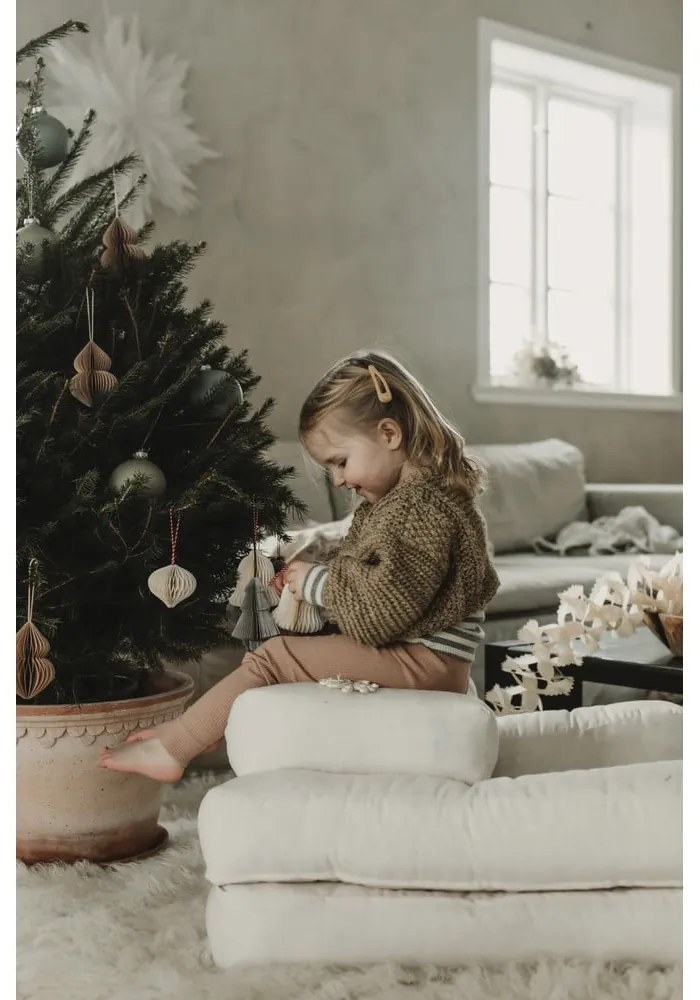 Mini Cube Dark Grey kinyitható gyerekfotel lábtartóval - Karup Design