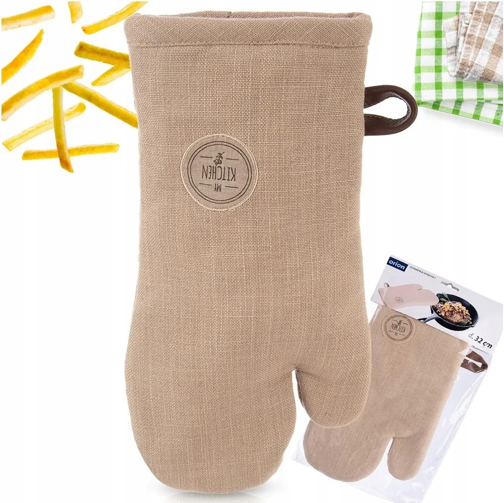 Konyhai pamut védőkesztyű forró edények kihúzásához