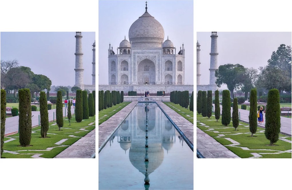 Kép - Taj Mahal napkeltekor (90x60 cm)