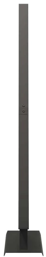 Fém karácsonyfa állvánnyal Fekete 125 cm Acél