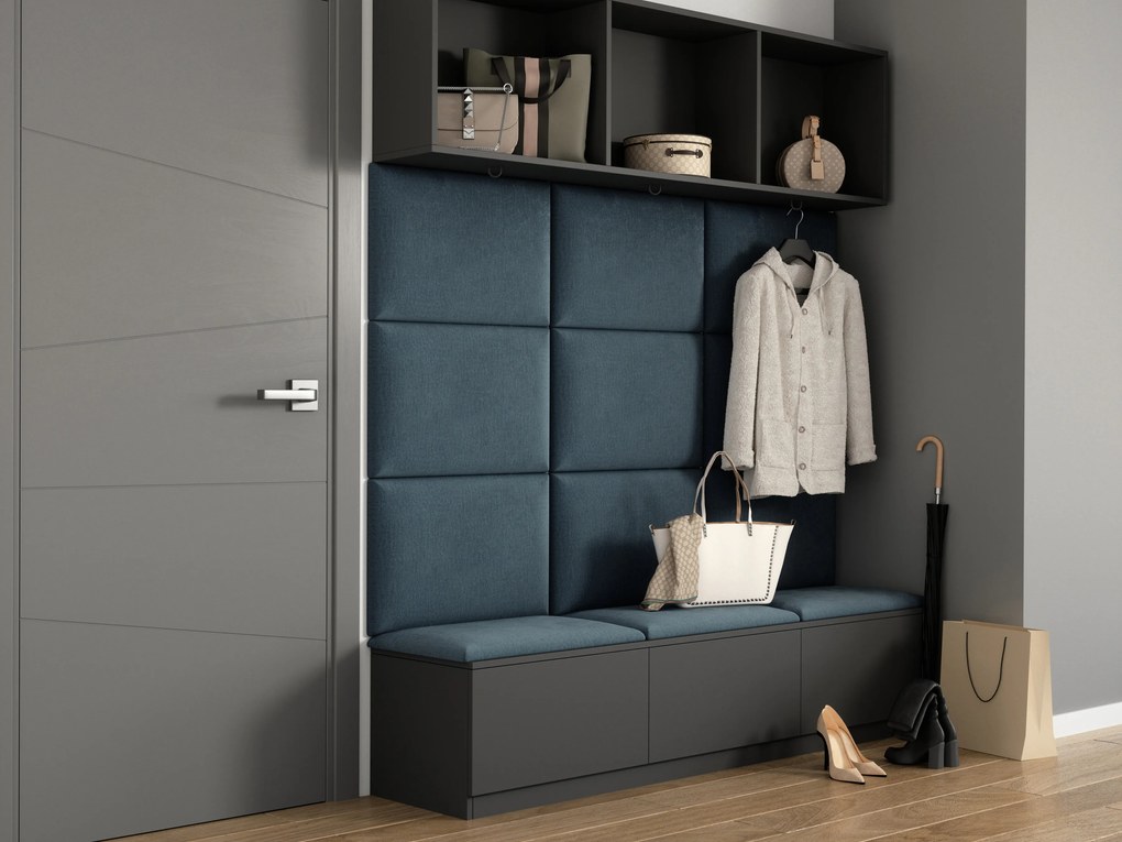 Kárpitozott panel 12 db. Quadra 180x120 cm (mentol). 1051992