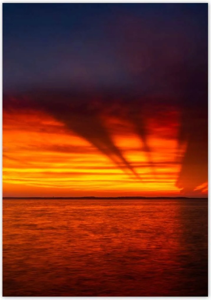 Poszterek 70x100 Tenger naplemente