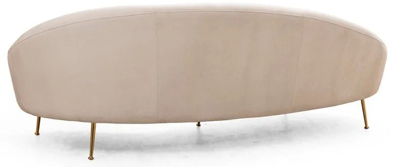 Krémszínű kanapé 255 cm Eses – Artie
