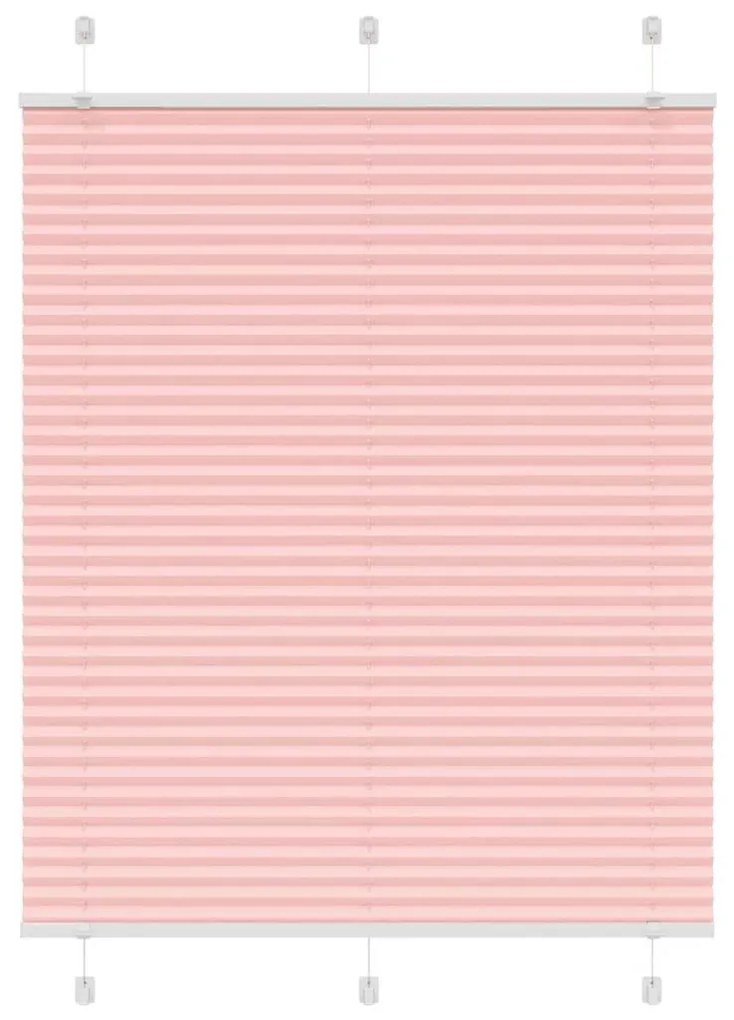 pliszírozott redőny rózsaszín 105x150cm szövetszélesség 104,4cm