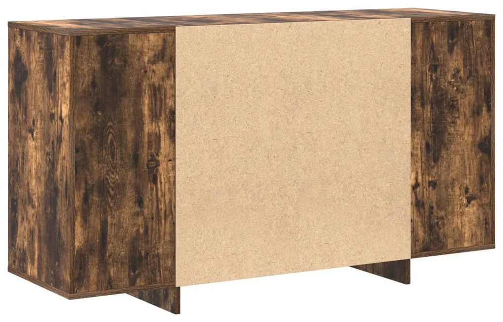 Füstölt Tölgy Oldalszekrény Füstölt tölgy Fa 135 x 41 x 75 cm